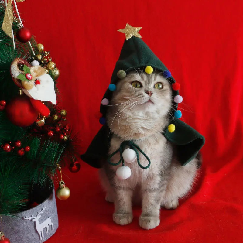 Christmas Clothes for Dogs Cat Outdoor Clothing Warm Cute Winter Funny Holiday Photo Outfits Pet Products Supplies Sweater
