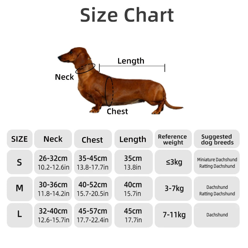 Winter Dog Coat for Dachshund Water Repellent Warm Dog Jacekt for Smaller Short-Leg Dogs Diamond Quilted Windproof Dog Clothing